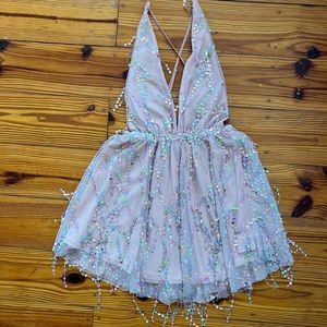 Hello Molly sparkle pink mini dress 💗✨